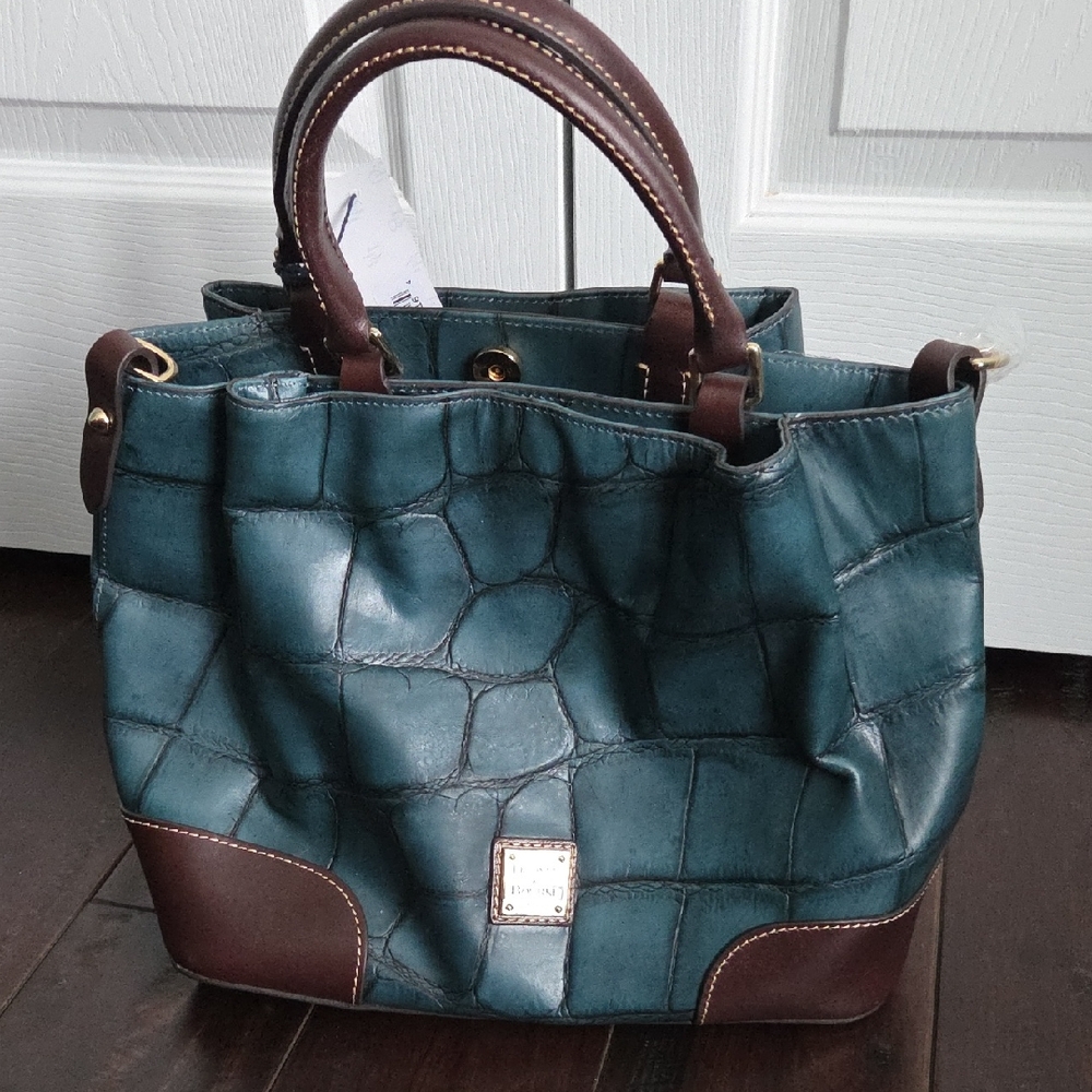 Dooney And Bourke Barlow Crocodile Leather